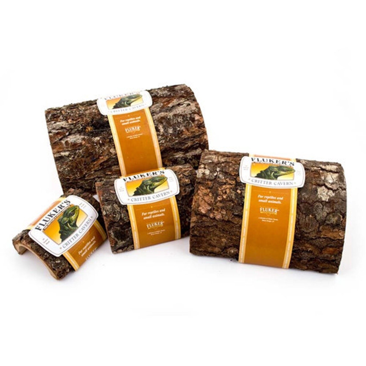 FL CRITTER CAVERN HALF LOG SM