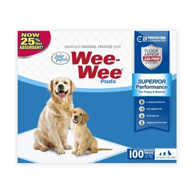 FP WEEWEE PADS 100PK