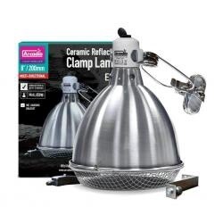 ARC CERAMIC REFLECTOR DOME 8&quot; SILVER