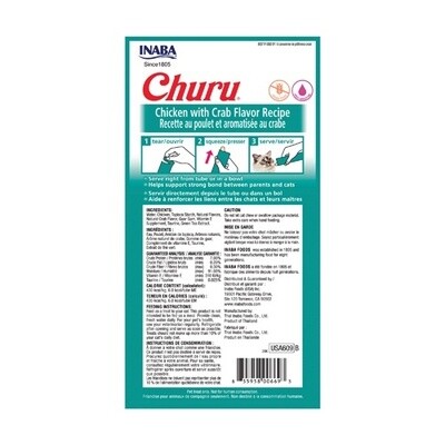 CHURU CHICKEN W/ CRAB 4 PK
