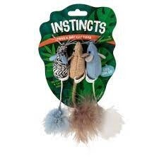 INSTINCTS CATNIP CARAVAN 3PK