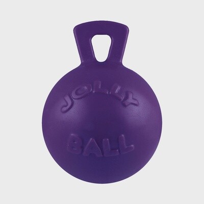 JP 8&quot; JOLLY BALL W/HANDLE PURPLE