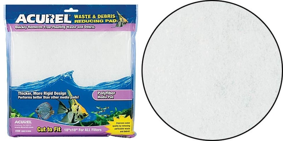 ACU POLYFIBER WHITE PAD
