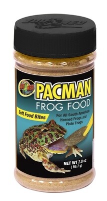 ZM PAC MAN FROG FOOD 2 OZ