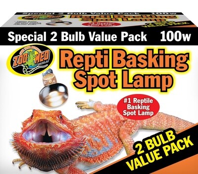 ZM BASKING SPOT LAMP 100 W 2PK