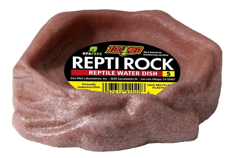 ZOO MED REPTI ROCK WATER DISH SM