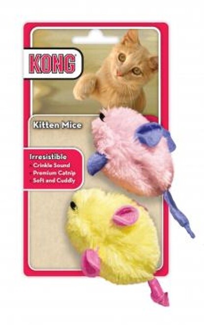 KONG CAT TOY MOUSE 2 PK