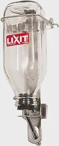LIX GLASS WATER BOTTLE 16 OZ