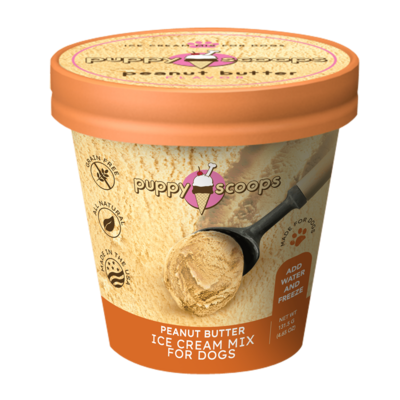 PUPPY CAKE SCOOPS PEANUT BUTTER