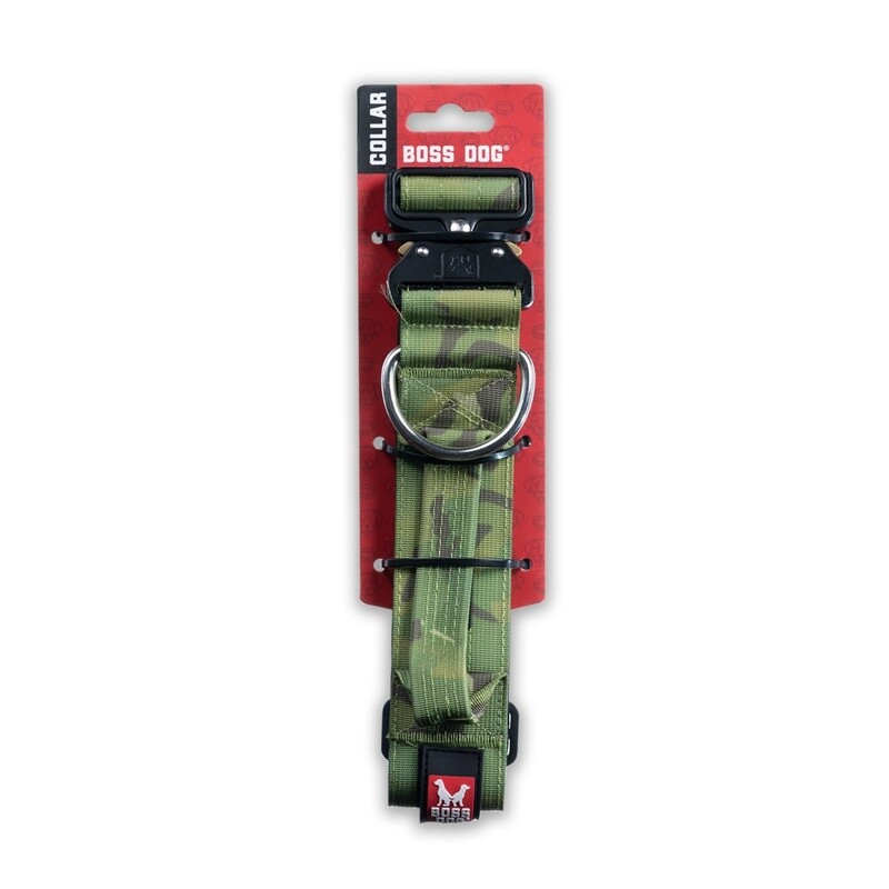 BD CAMO COLLAR GREEN SM 1.2&quot;