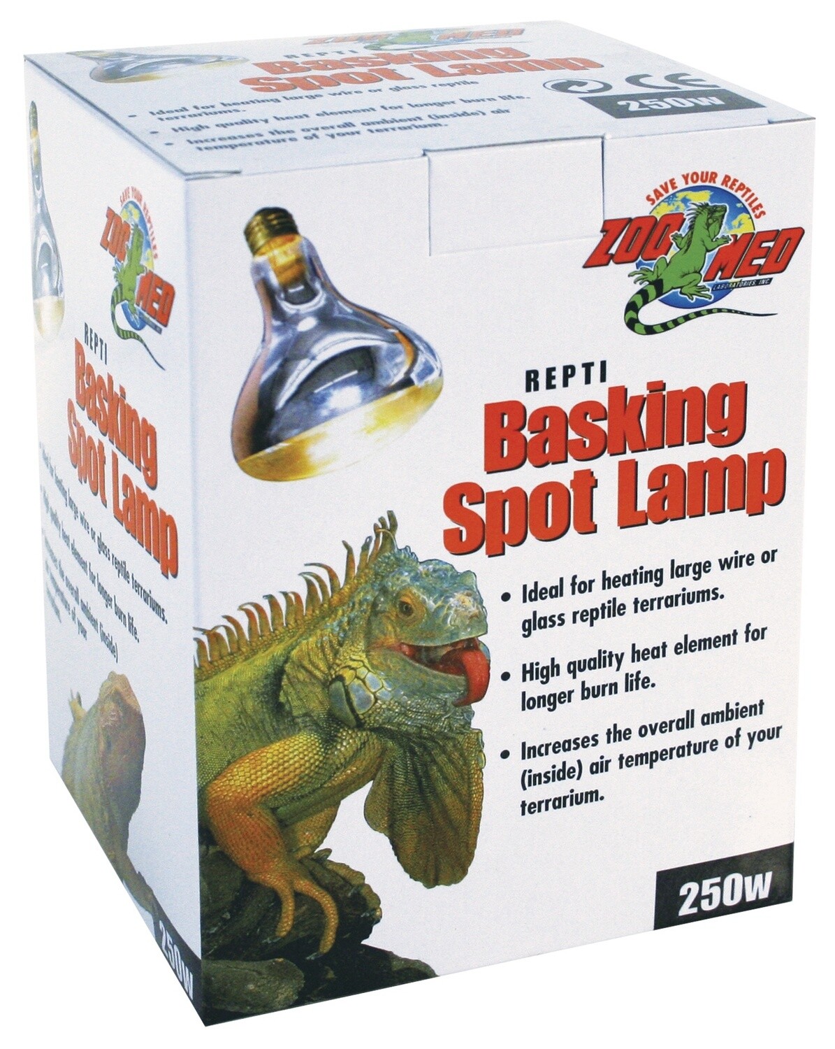 ZM BASKING SPOT LAMP 250 WATT