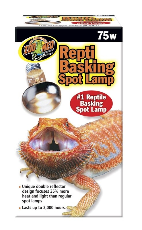 ZM BASKING SPOT LAMP 75 WATT