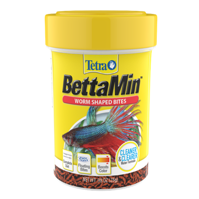 TETRA BETTA WORM SHAPED BITES