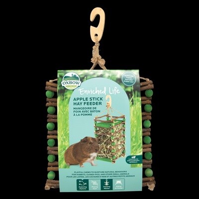 OXBOW APPLE STICK HAY FEEDER
