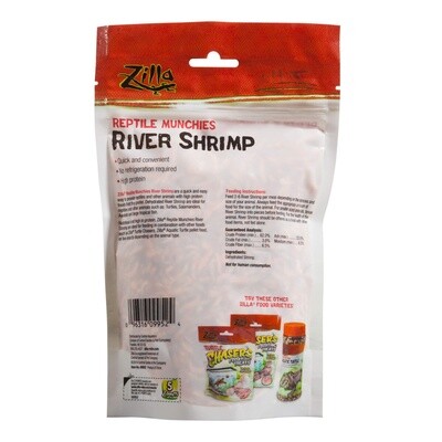 ZILLA RIVER SHRIMP FD 2OZ