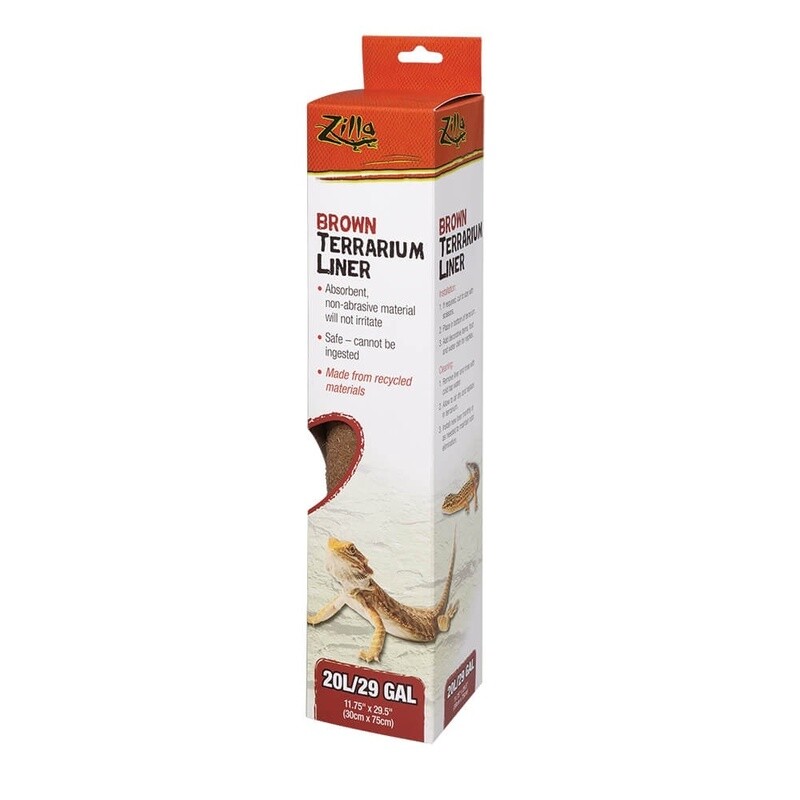 ZILLA TERR LINER 29 GAL BRN