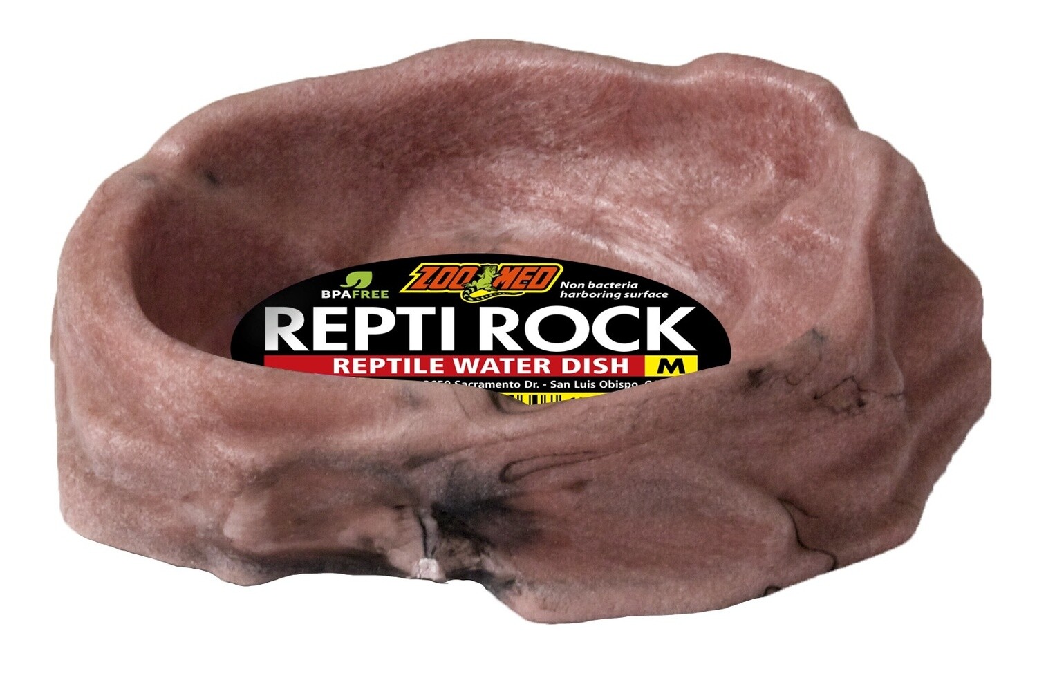 ZM REPTI ROCK WATER DISH MD