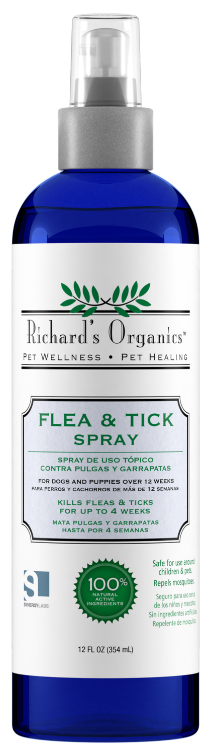 RICHARDS ORGANICS NATURAL FLEA/TICK SPRAY