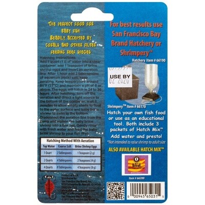 SFB BRINE SHRIMP EGGS 6 GM