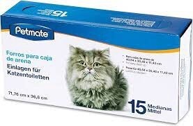 PM CAT PAN LINERS MEDIUM