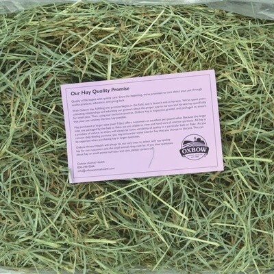 OXBOW ORCHARD GRASS 40 OZ