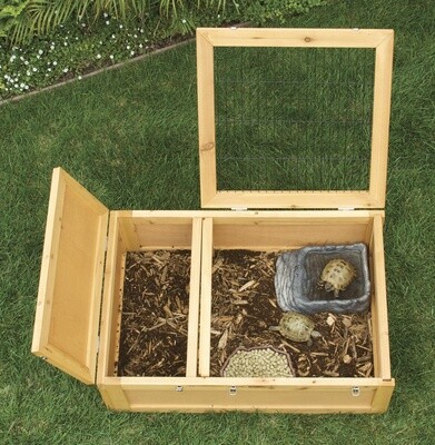 ZOO MED TORTOISE HOUSE 36X24X12