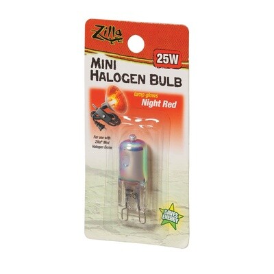 ZILLA MINI HALOGEN 25W RED