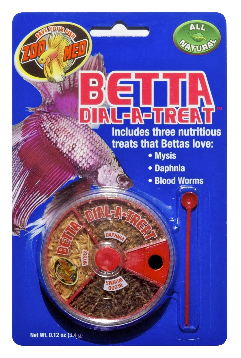 ZM BETTA DIAL A TREAT .12 OZ