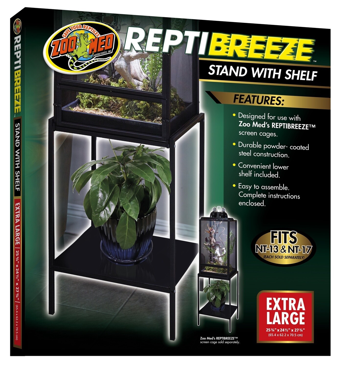 ZM REPTIBREEZE STAND 24 X 24