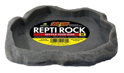 ZOO MED REPTI ROCK FLAT DISH MD