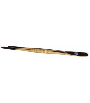 LUG FEEDING FORCEPS GOLD 12&quot;