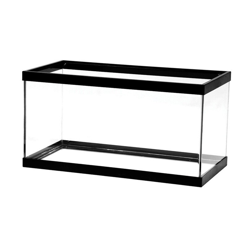 AQ BLACK TANK 15 GALLON