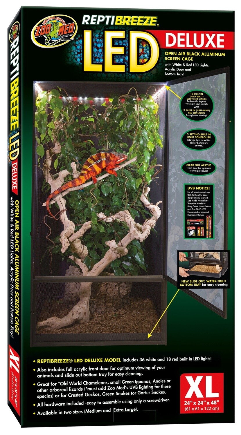 ZM REPTIBREEZE LED 24x24x48