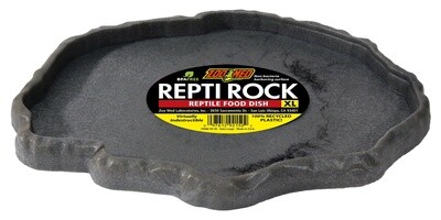 ZM REPTI ROCK FLAT DISH XLG