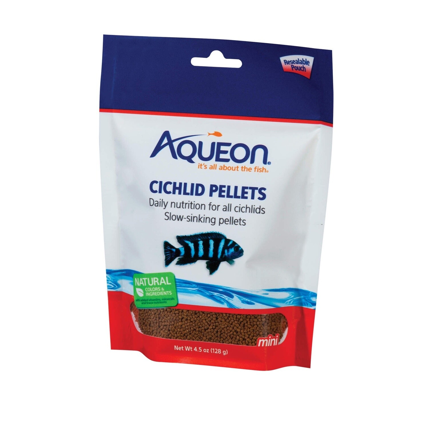 AQ CICHLID PELLET MINI 4.5 OZ