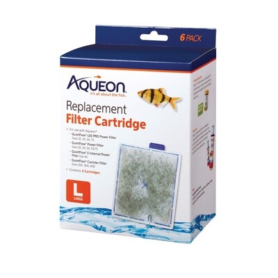 AQ FILTER CART LARGE 6 PK