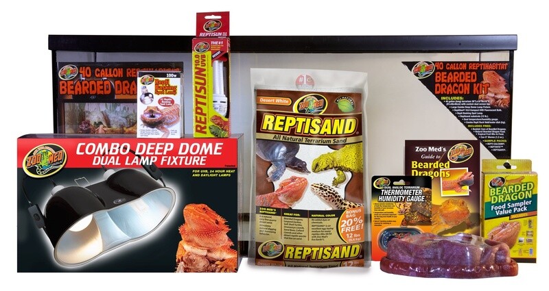 ZOO MED BEARDED DRAGON KIT 40 BREEDER