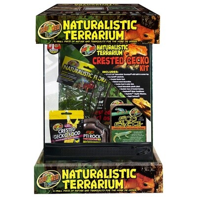 ZM CRESTED GECKO KIT 12X12X18