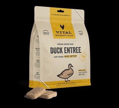 VE CAT FD DUCK PATTIES 8 OZ