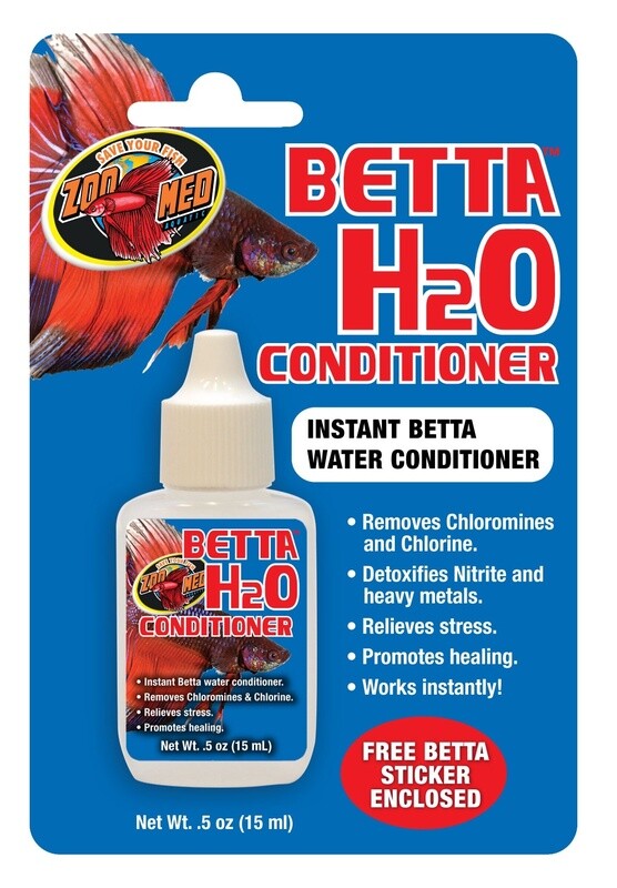ZOO MED BETTA H2O CONDITIONER .5OZ