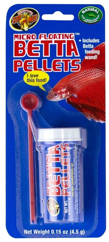 ZM BETTA FLOATING PELLET .12OZ