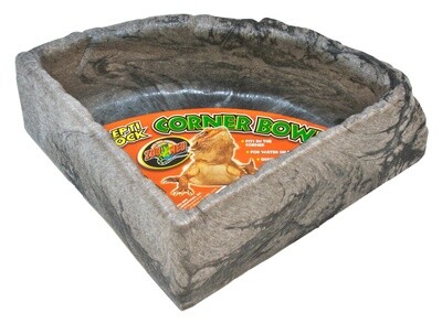 ZM REPTI ROCK CORNER BOWL LG