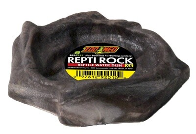 ZM REPTI ROCK WATER DISH XSM
