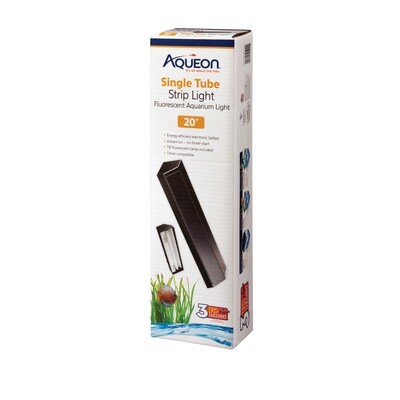 AQ STRIP LIGHT BLK FLO 20&quot;