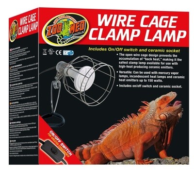 ZM WIRE CAGE CLAMP LAMP