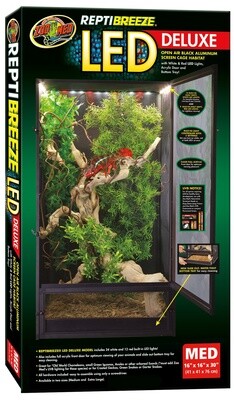 ZM REPTIBREEZE LED 16X16X30