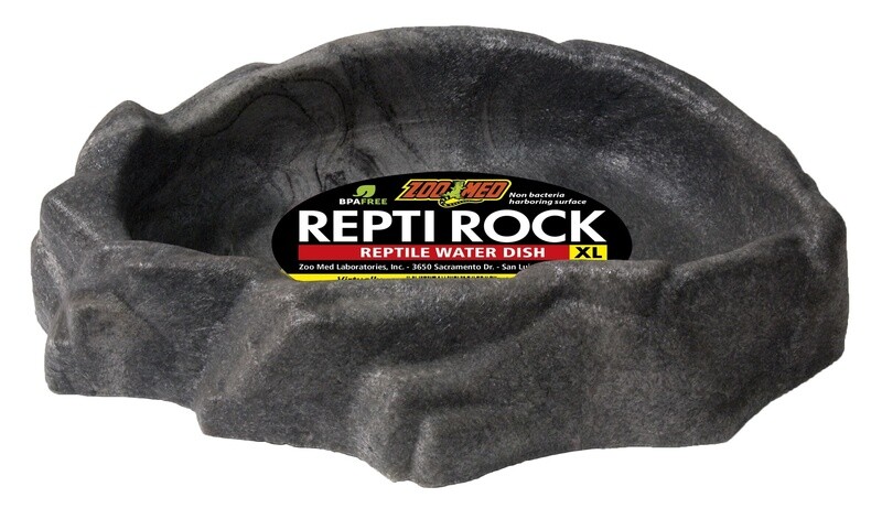 ZOO MED REPTI ROCK WATER DISH XL