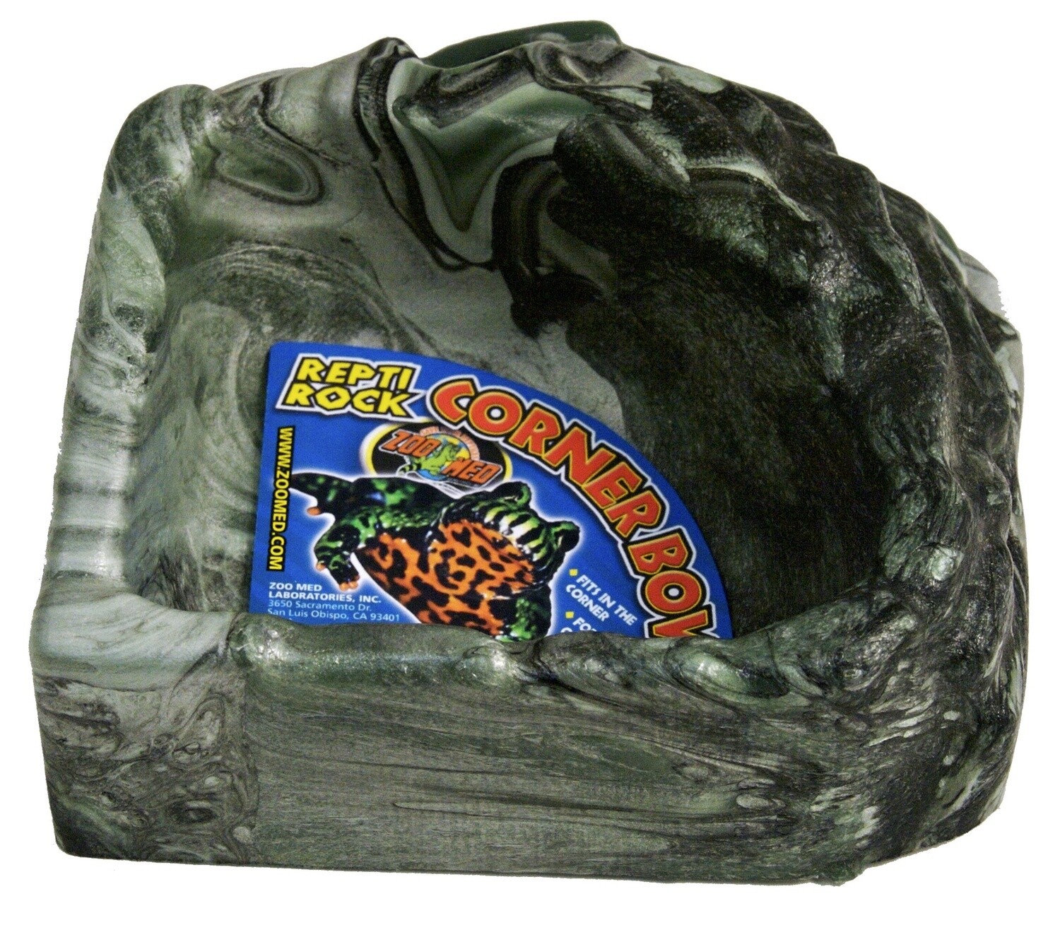 ZM REPTI ROCK CORNER BOWL SM