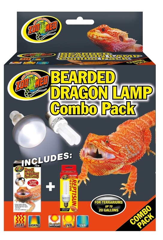 ZOO MED COMBO BEARDED DRAGON PACK