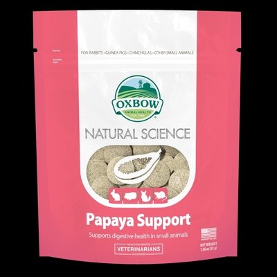 OXBOW PAPAYA SUPPORT 60 CT